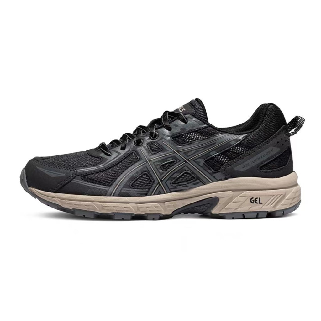รองเท้า Asics Gel-Venture6 สําหรับผู้ชายและผู้หญิงออกแบบมาเพื่อความสะดวกสบายในการใช้งานกลางแจ้งมีควา