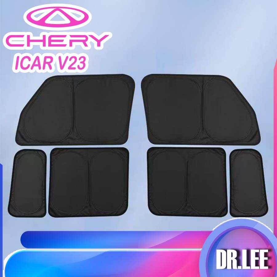 [READY]CHERY V23 Sunshade curtain Body kit chery icar v23 Car decoration accessories I3PF