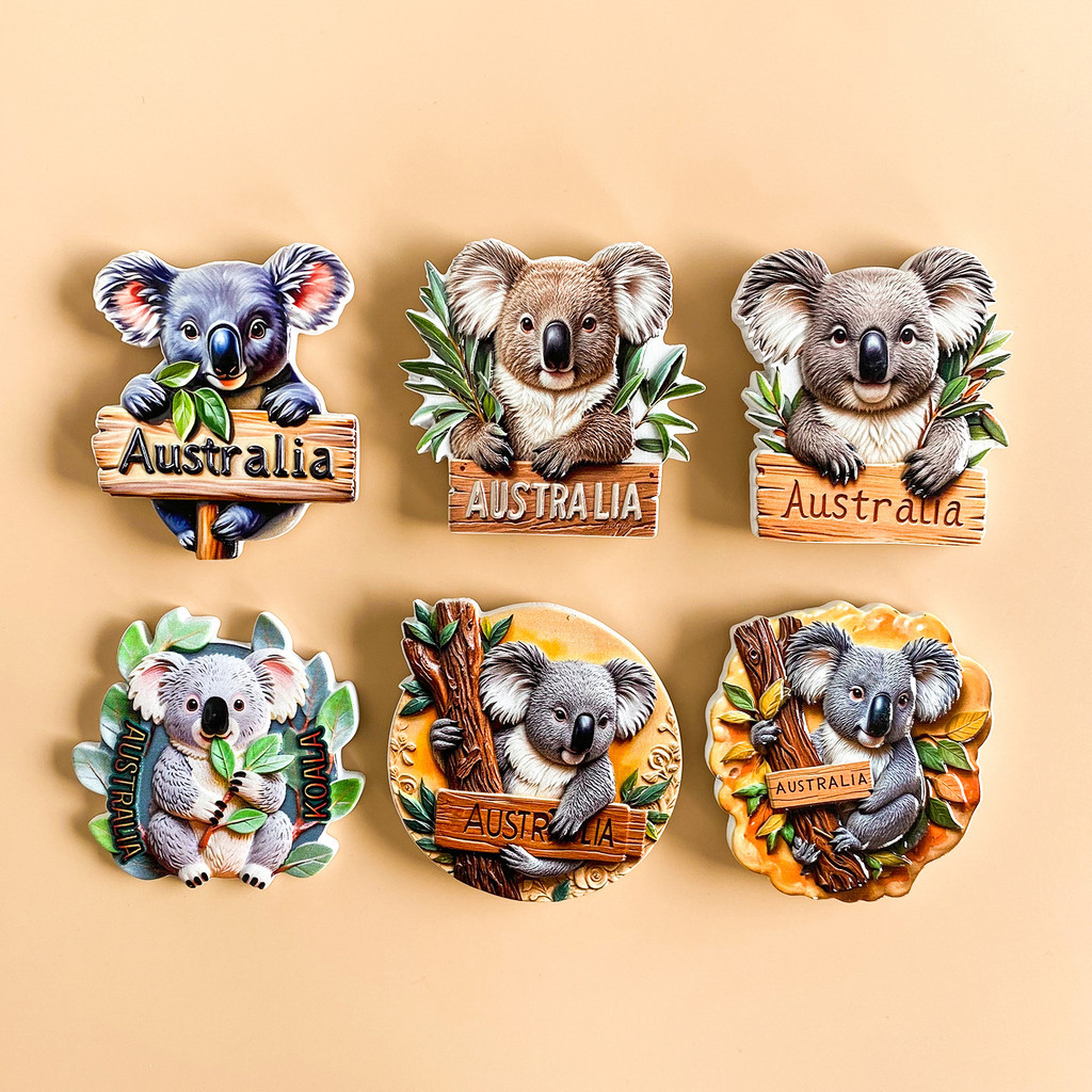 [MAGNET] ตู้เย็นออสเตรเลีย Koala Wombat MAGNET
