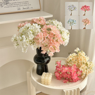 Artificia Jasmine ช่อดอกไม้จําลองสาขาเครื่องประดับห้องนั่งเล…