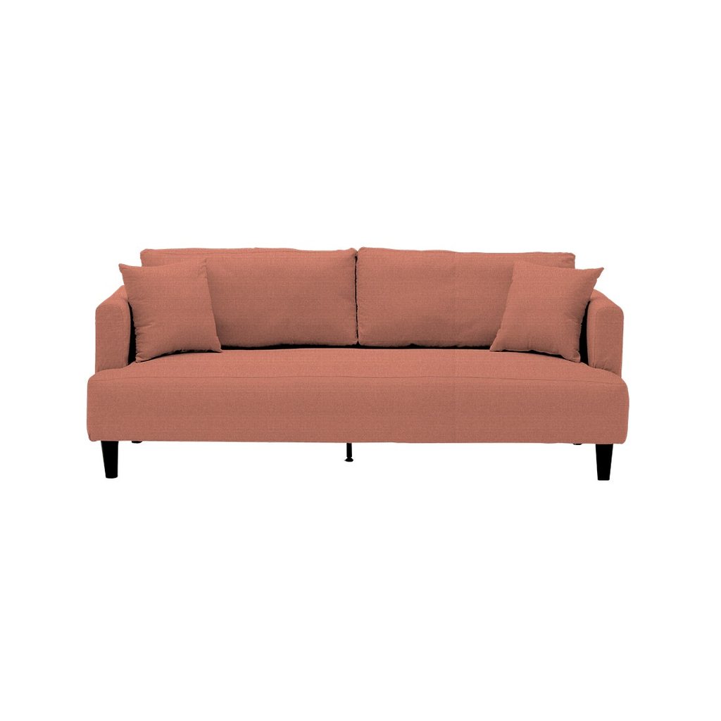 SB Design Square โซฟา 3 ที่นั่ง รุ่น RYLYN สีแดง (1x1x1 ซม.) แบรนด์ KONCEPT FURNITURE