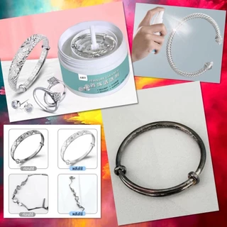 🎀 น้ำยาล้างเครื่องประดับ น้ำยาล้าง สร้อย แหวน นาฬิกา เครื่องเงิน นาก ทอง Jewelry มรกต เพชร พลอย เงิน ให้ดูใหม่สวย 🎀