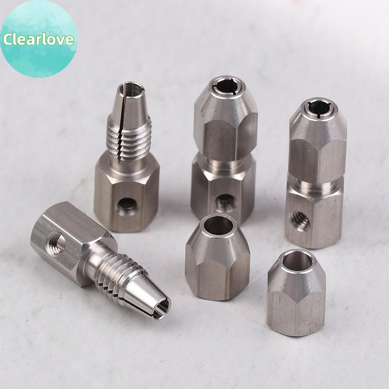 Clearlove 1 ข้อต่อสแตนเลสแบบยืดหยุ่น Flex Collet Coupler ขนาด 3.17/4/5/6 มม. สำหรับอะไหล่เรือไฟฟ้า