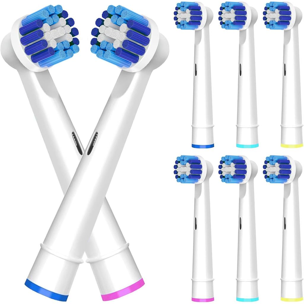 8 ชิ้นหัวแปรงเปลี่ยนเข้ากันได้กับ Braun Oral-B, Professional หัวแปรงสีฟันไฟฟ้าสําหรับ Oral B เปลี่ยน