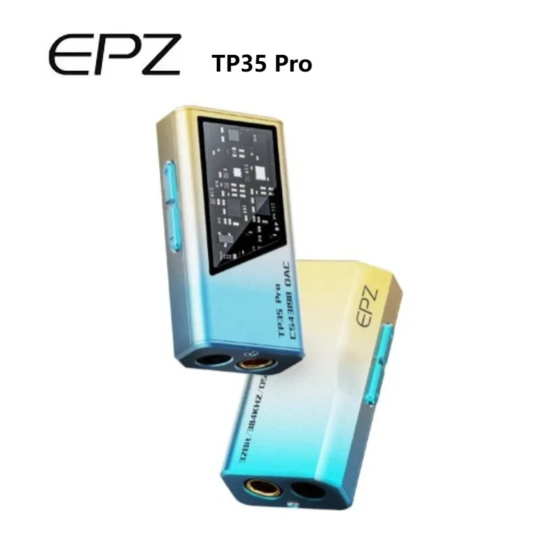 EPZ TP35 Pro ถอดรหัสหูฟังแบบพกพาเครื่องขยายเสียง HiFi USB DAC AMP CS43198 ชิป DAC * 2 Professional g