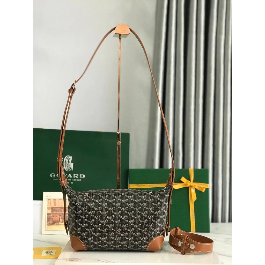 Goyard Goyard Boeing กระเป๋ากล่องอาหารกลางวันกระเป๋าเครื่องสําอางกระเป๋าผ้าใบกระเป๋าและ Cowhide Unis