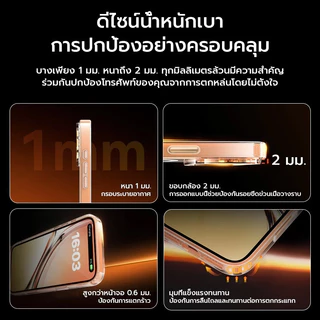 X-IT เคสแม่เหล็กสําหรับ iPhone 11 12 13 14 15 16 16e 17 air 18 Pro Max, กันกระแทกโทรศัพท์ฝาครอบกันชน, Anti-Scratch Clear Back (ใส)