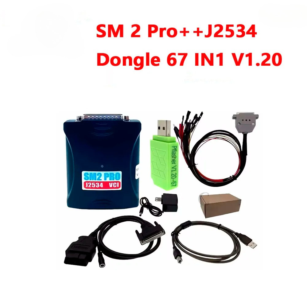 SM2 Pro++J2534 Pcmflash SM2 Pro สําหรับ Toyota VCI Scanmatik 2 Pro ECU Programmer เครื่องมือ Bench ร