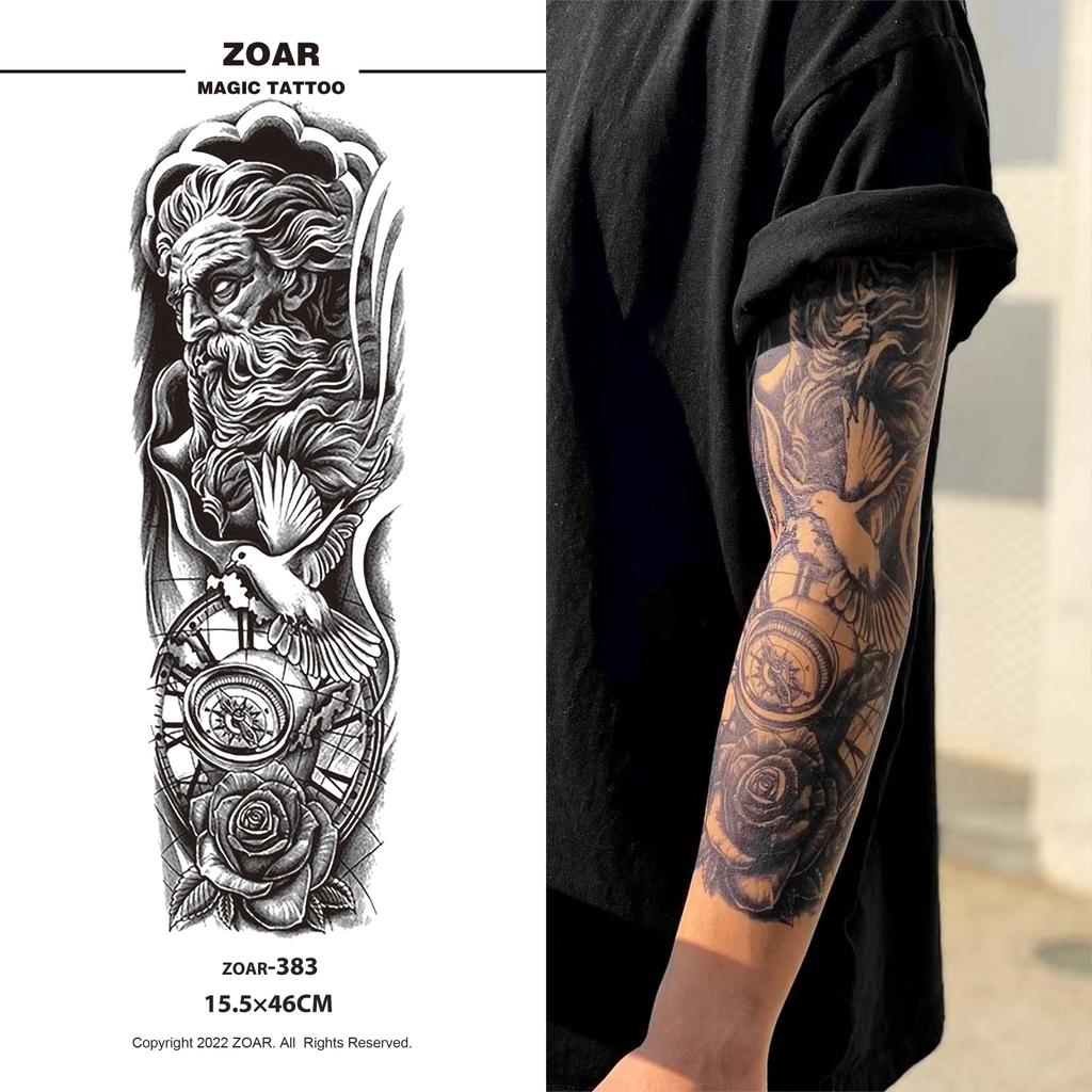 Zoar L21 Magic Tattoo - สติ๊กเกอร์รอยสักสมุนไพร กันน้ํา กันรอยขีดข่วน ติดทนนาน