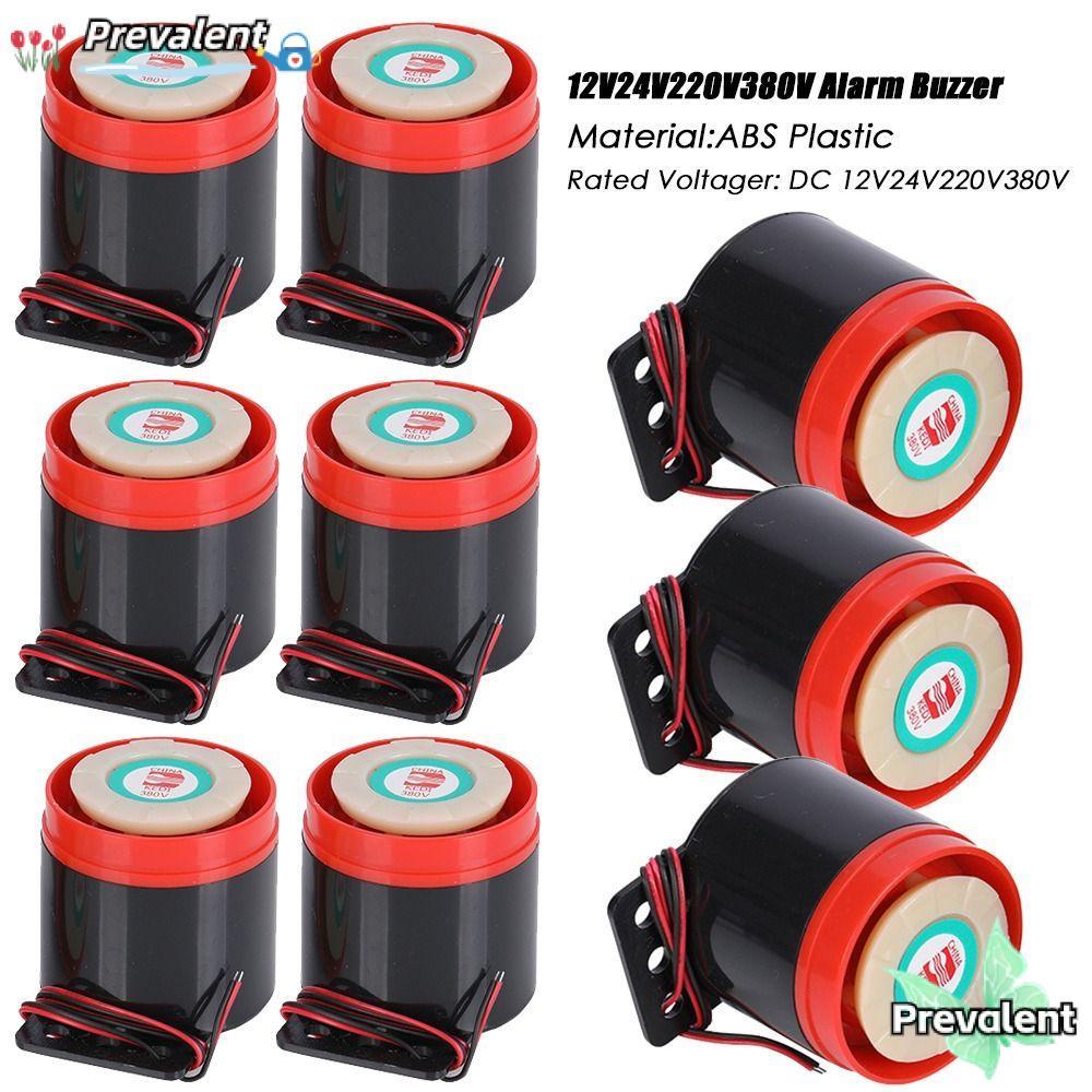 PREVALENT อิเล็กทรอนิกส์ Buzzer Alarm Mini 12V24V220V380V High Decibel Alarm คงที่โทน