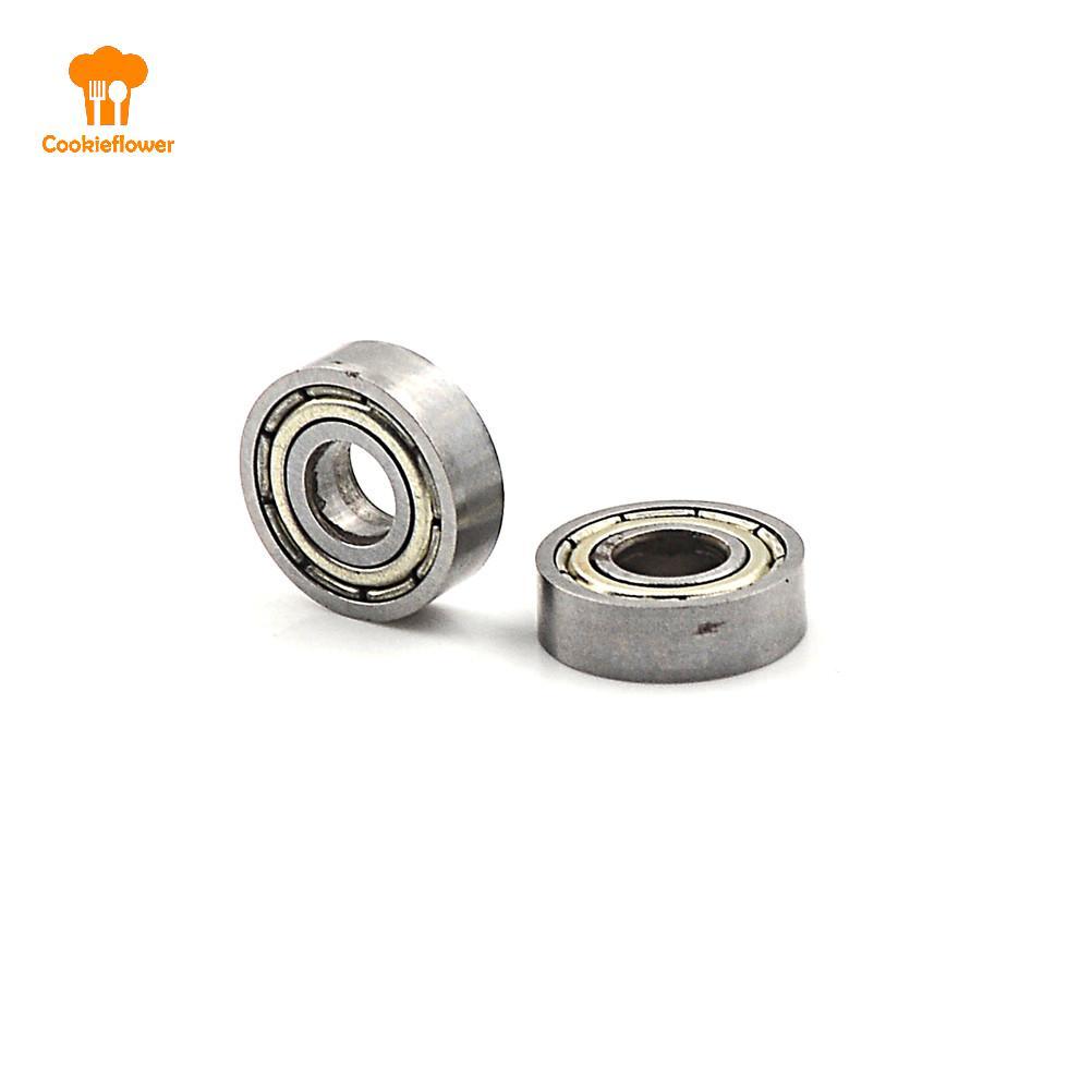 CKFR 10 ชิ้นแบริ่งขนาดเล็ก 695ZZ 695-Z แบริ่งที่ทนทานที่แม่นยํา 5x13x4 มม.