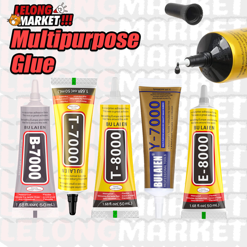 กาวอุตสาหกรรมอเนกประสงค์ Series B7000 T7000 T8000 E8000 Y7000 Precision กาวสําหรับเครื่องประดับอิเล็