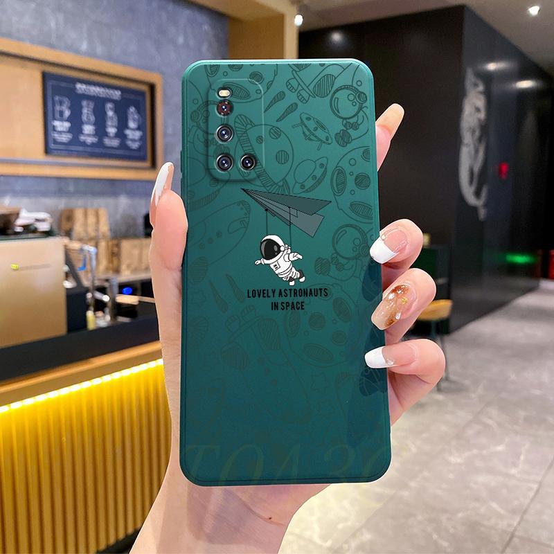 เคส vivo V19 เคสโทรศัพท์ภาพประกอบนักบินอวกาศแบบนิ่มซิลิโคน TKR ราคา ถูกที่สุด ดีลบีเคเค แกลเลอรีภาพที่ 6