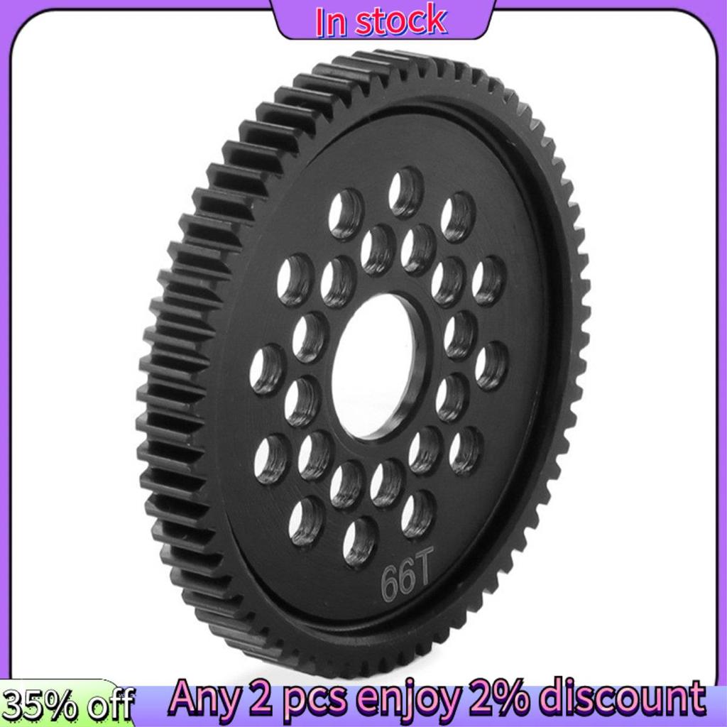 ในสต็อก-เหล็ก (66T)51548 โมดูล Spur Gear สําหรับ TA/TB/ 06M RC รถอะไหล่อัพเกรดอุปกรณ์เสริม