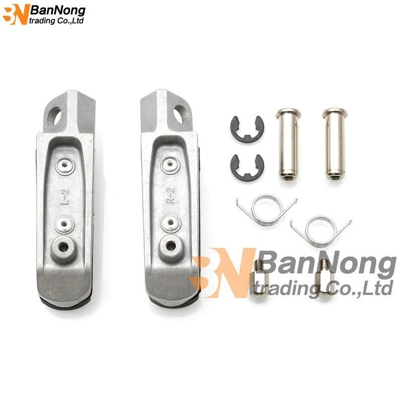 รถจักรยานยนต์ด้านหน้า/ด้านหลัง Footrests หมุดเท้าสําหรับ KAWASAKI Versys-X 250 X300 KLE 250 300 Z650