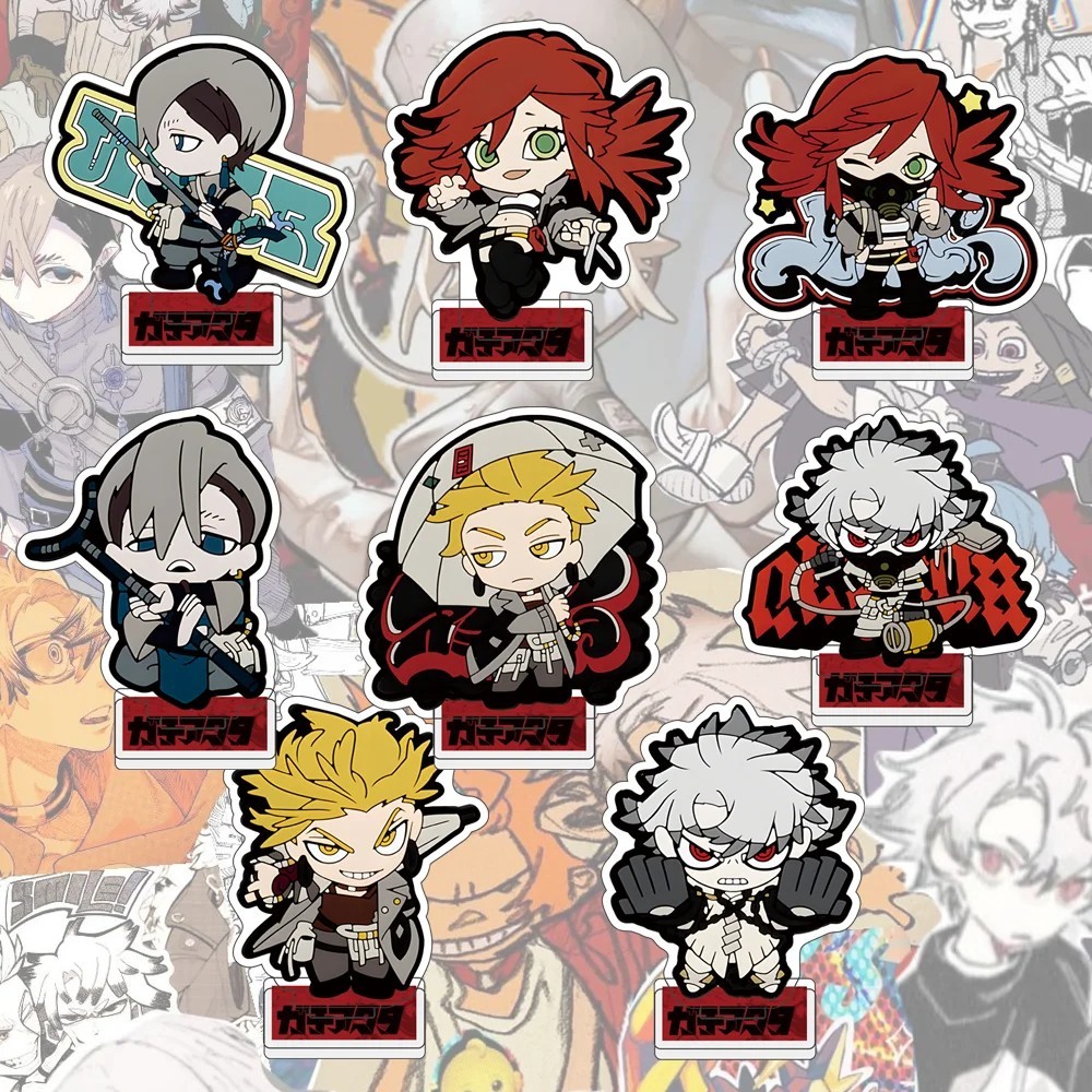 Anime Standee Model Gachiakuta Acrylic 15cm Chibi ตกแต่งโต๊ะเรียนสวยมาก ของขวัญสะสม Manga Gachiakuta