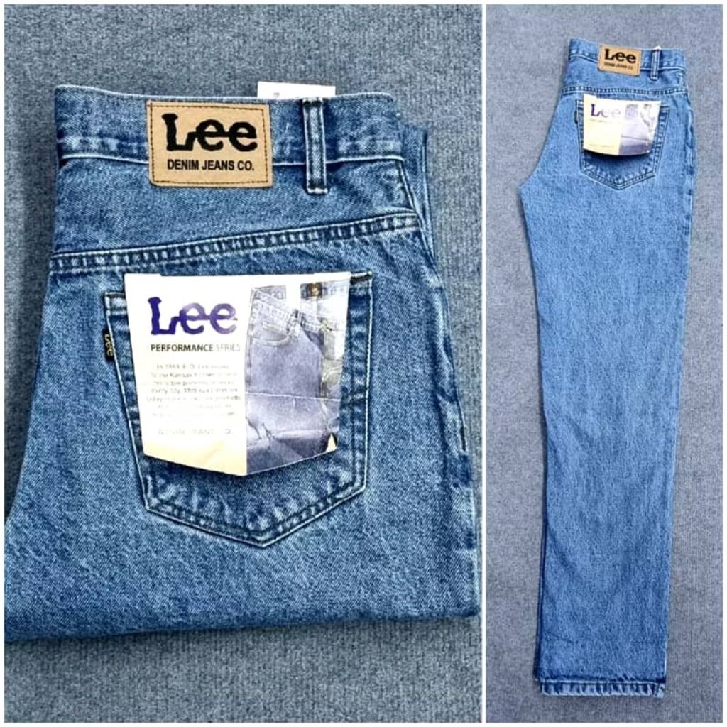 กางเกงกางเกงยีนส์ขายาวผู้ชาย Lee คุณภาพดี