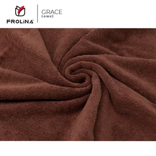 Frolina Grace Collection ผ้าขนหนูโรงแรม ผ้าเช็ดตัว ผ้าขนหนูเกรดโรงแรม 5 ดาว ขนาด 27x54 นิ้ว