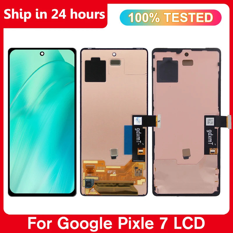 AMOLED สําหรับ Google Pixel 7 GVU6C GQML3 GO3Z5 จอแสดงผล LCD Touch Screen Digitizer Assembly สําหรับ