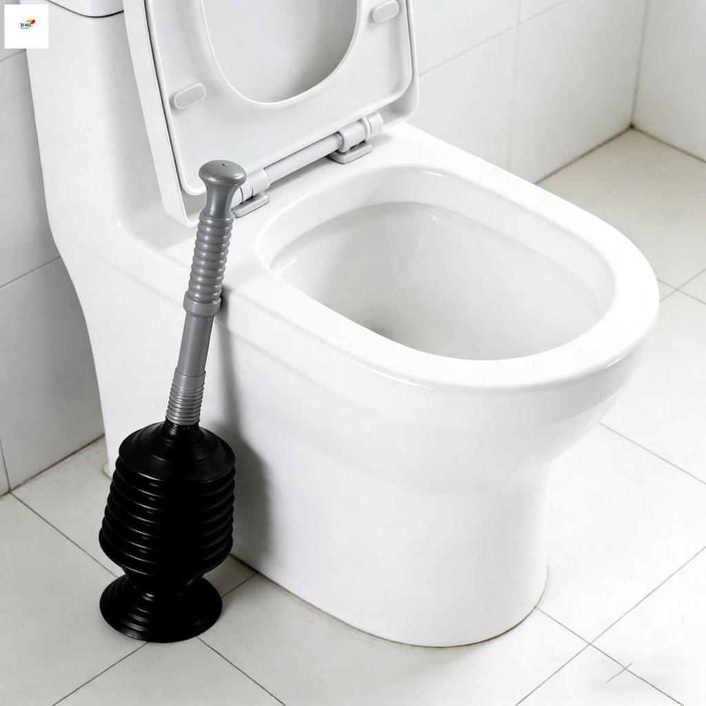 Plunger Toilet Plunger อันทรงพลัง - เครื่องกําจัดอุดตันแรงดันสูงสําหรับห้องน้ํา