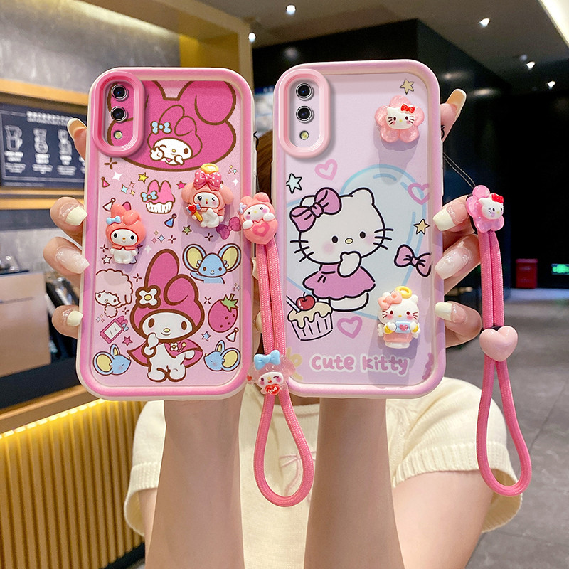เคส Vivo Y1S / Y91C / 1820 / 1815 / 1814 / Y93 / V1818A / V1818T TPU เคส XXTYGZ1 ตุ๊กตาการ์ตูน 3D กร