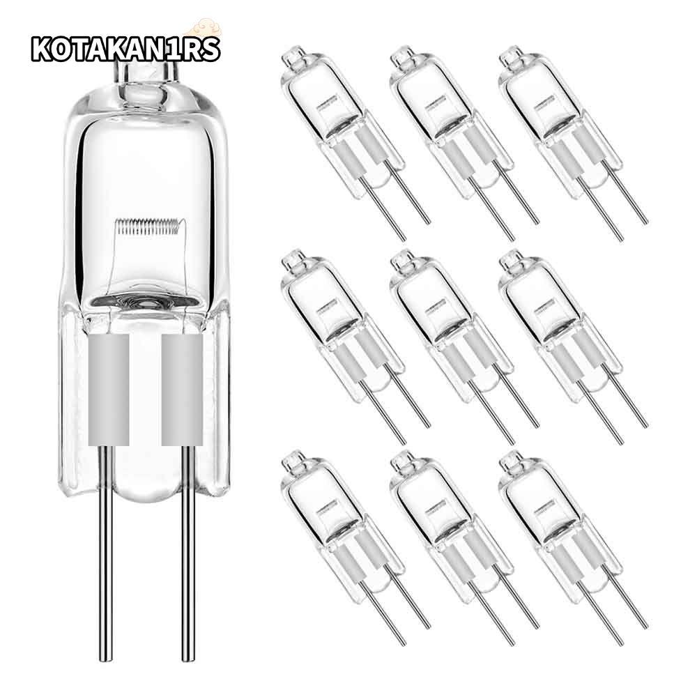 KOTAKAN1RS 10 ชิ้นแคปซูลโคมไฟหลอดไฟ Bi-Pin 20W 10W 35W หลอดไฟ LED หลอดไฟ