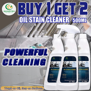 Shinepro 500ml Kitchen Oil Cleaner COD No Scrub Kitchen Spray【BUY 1 TAKE 2】