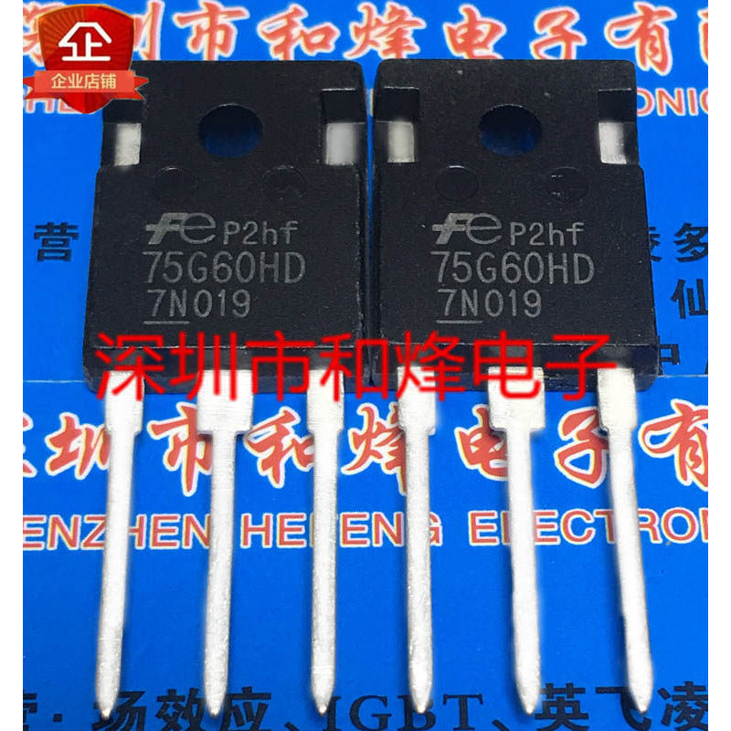 [ราคาเดียว] 75G60HD FGW75N60HD TO-247 600V 75A