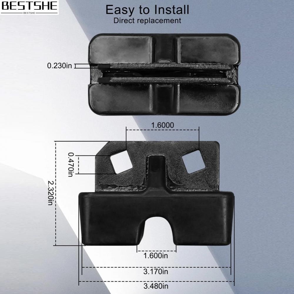 สลักฝากระโปรง Isolator Comfort Enhancer EPDM Rubber Isolator Shock Cushioning