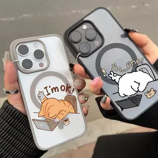 💎Snap&Co💎เข้ากันได้สำหรับ Working สําหรับ iPhone ป้องกันการตก 17 16 15 11 14plus 15 PRO max XR 12 13pro 7P 14 pro max