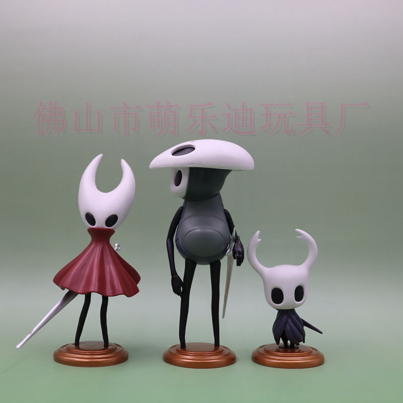 3 รูปแบบ Hollow Knight gkhollow Knight 22 ซม.Protagonist สไตล์ Wasp Quirow ชุดรูป 3.28