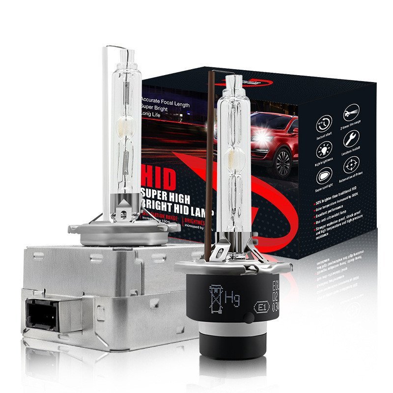 ไฟหน้ารถ Original Xenon โคมไฟ D1S D3s D1RD3R หลอดไฟซีนอน High Beam Low Beam หลอดไฟกรอบเหล็กทั้งหมด