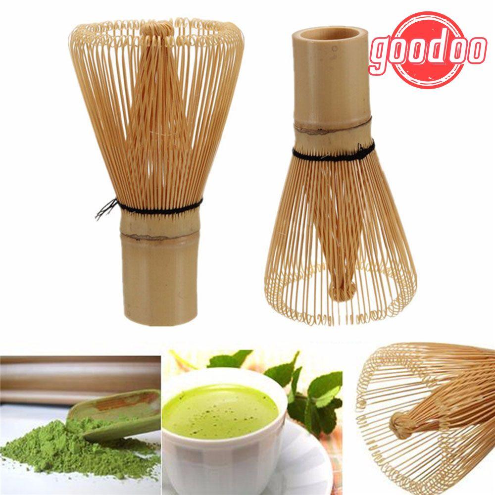 [GOODO] 80 Fringe Bamboo Brush Home Kitchen Green Tea Matcha Bamboo Accessories