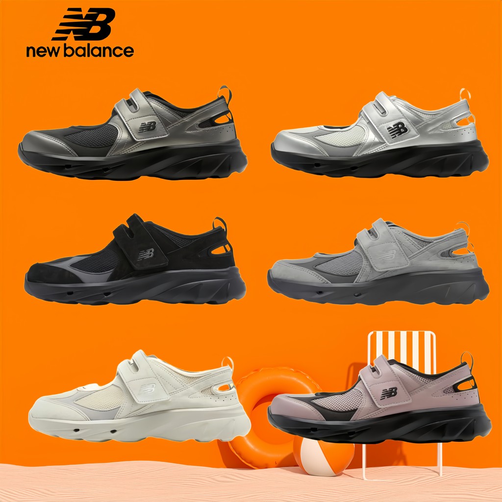 ของแท้  New Balance NB Breeze รองเท้า Mary Jane ทรงต่ำ สวมใส่สบาย หัวมนทนทาน
