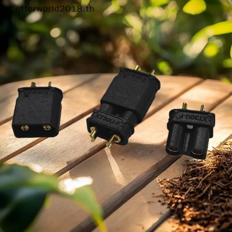 [bet] 2/6/10 คู่ปลั๊กแบตเตอรี่ XT30-U ขั้วต่อกระสุนชายและหญิงสําหรับ RC แบตเตอรี่ลิเธียม DIY อุปกรณ์