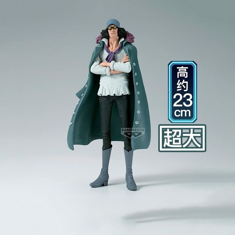 โรงงานแว่นตา KOA Art King One Piece Aokiji Navy Four Generals Jingpin Figure