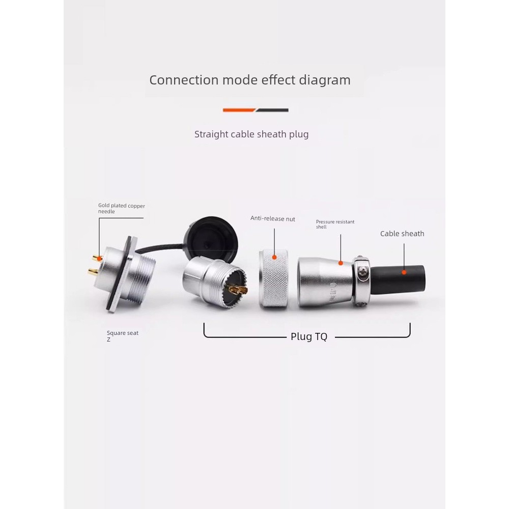 WEIPU WEIPU WS20 ปลั๊กการบิน 2/3/4/5/6/7/8/9 Core J12TQ/K15Z ซ็อกเก็ตชายหญิง Leifu
