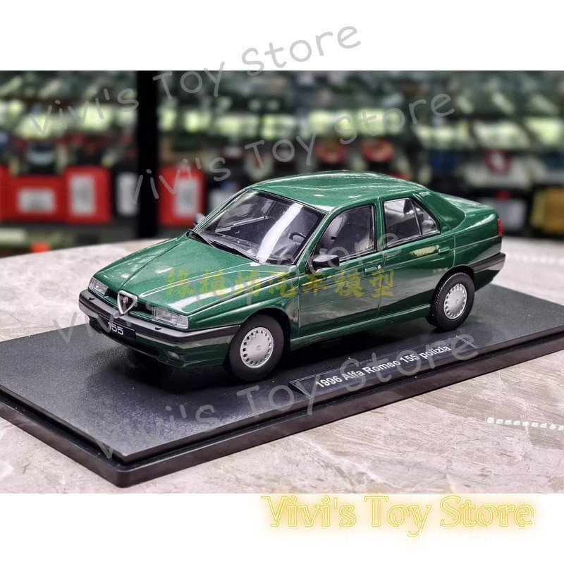 {{ของเล่นสดใส }} KK MODEL 1: 18 Alpha Romeo 155 1996 Alloy Fully Enclosed Car MODEL 251229 Z5GO U5KN