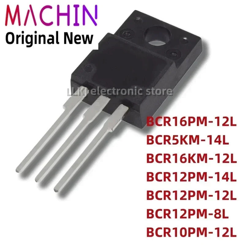 5pcs BCR16PM-12L BCR5KM-14L BCR16KM-12L BCR12PM-14L BCR12PM-12L BCR12PM-8L BCR10PM-12L TO-220F Field