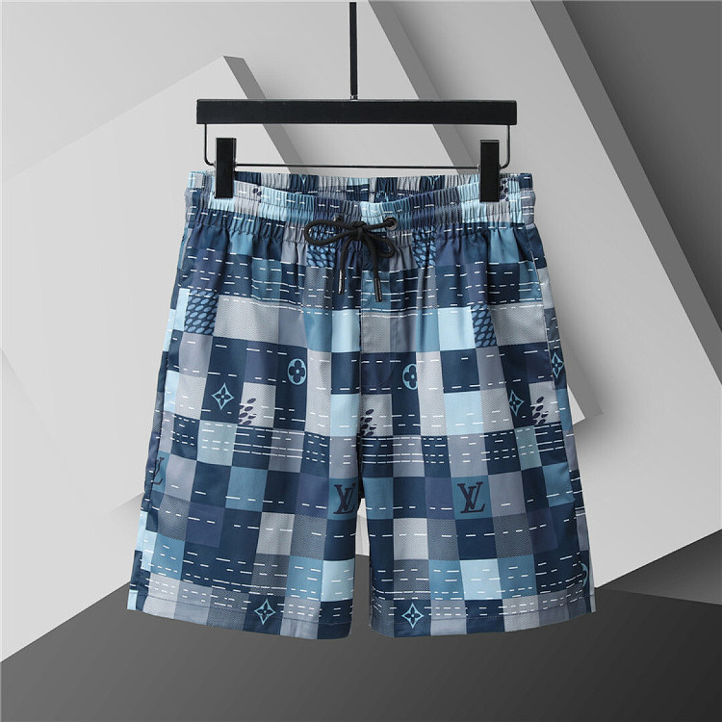 26SS ใหม่ผู้ชายกางเกงขาสั้นชายหาดตาข่ายฤดูร้อนไนลอน Mens Boardshort Man กางเกงชายหาด L3848