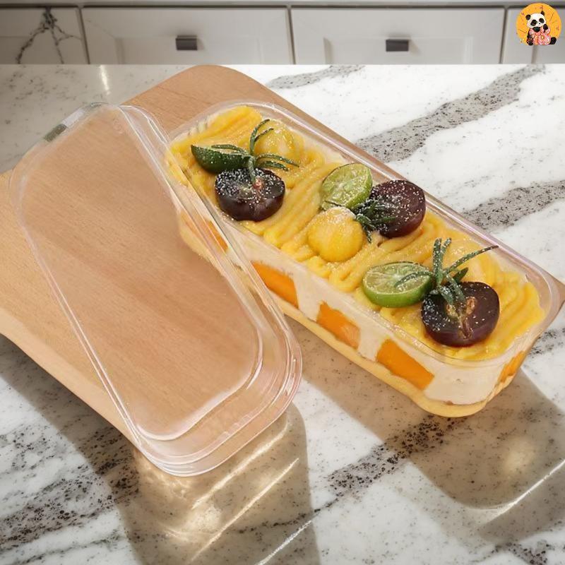 [CO] 10/20/50 ชิ้น Mini Loaf Deli คอนเทนเนอร์ขนมหวานสําหรับถ้วยเค้กกล่อง -300ML [TH]