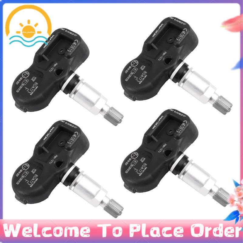 TPMS 40700-1LL0C 4PCS รถความดันยางเซนเซอร์ 433MHz สําหรับ M35H M30D MICRA PMV-107U