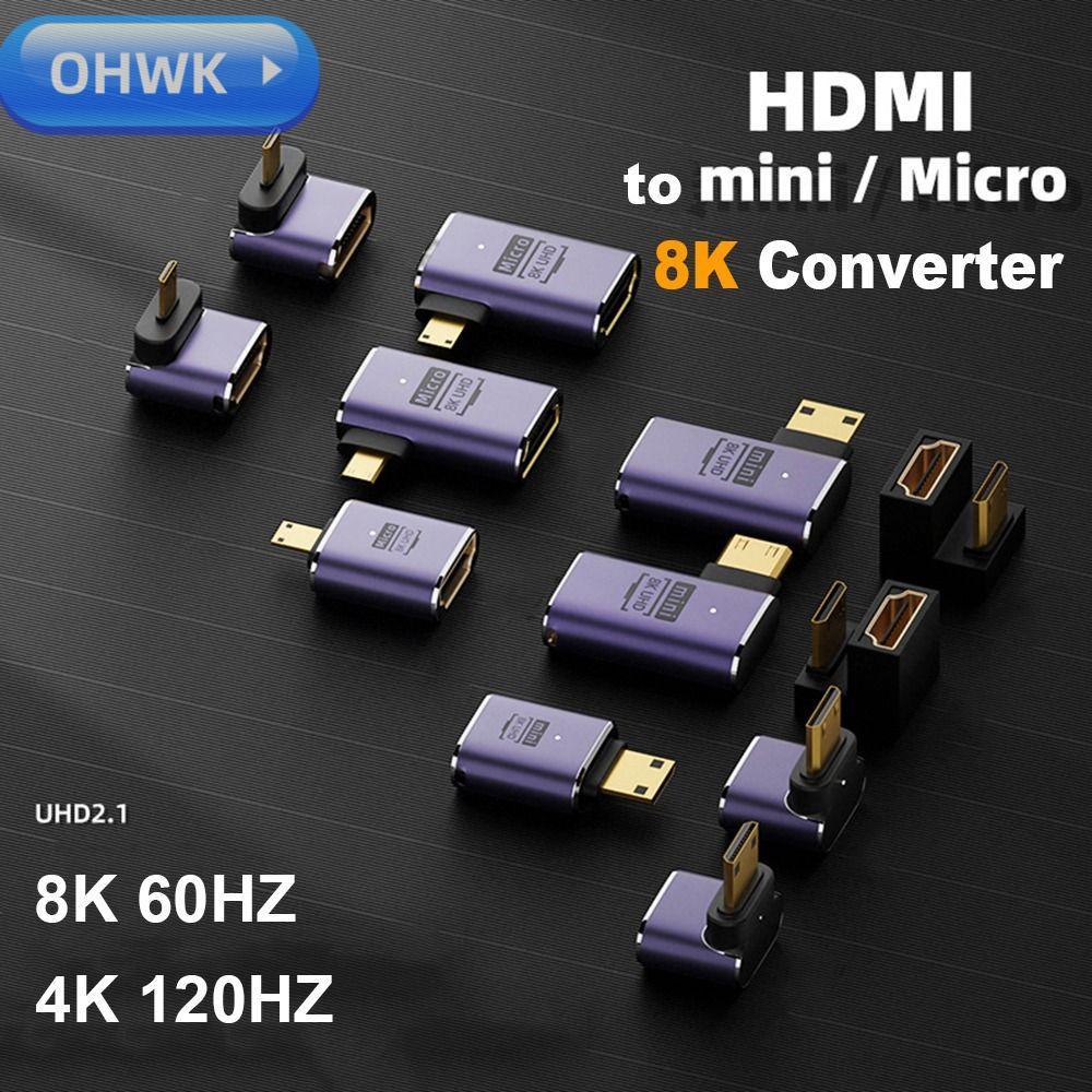 OHWK Converter Monitor โปรเจคเตอร์ HD 2.1 UHD 8K 60HZ