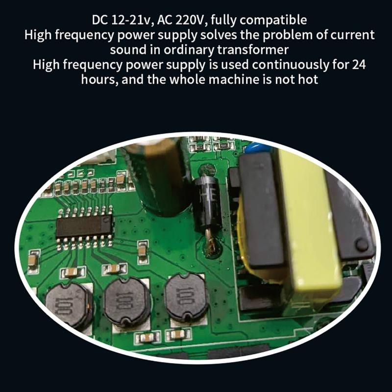 12V DC 220V 1000W เครื่องขยายเสียงมินิบลูทู Bluetoothสเตอริโอ Mini Amplificador เครื่องขยายเสียง เครื่องเล่นเพลงสำหรับรถ - รูปที่ 6