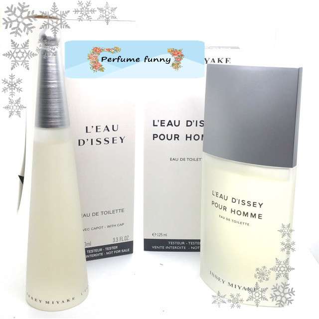 I💥sey Miya💥ke L'Eau d'Iss💥ey Pour for men 125 ml  หรือ For Women EDT 100ml  tester.