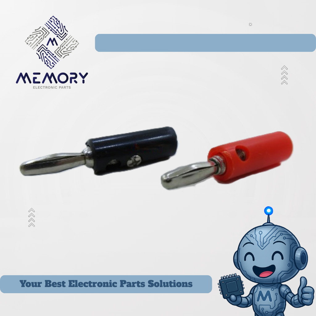 Jack Banana PVC / Banana Plug ตัวผู้