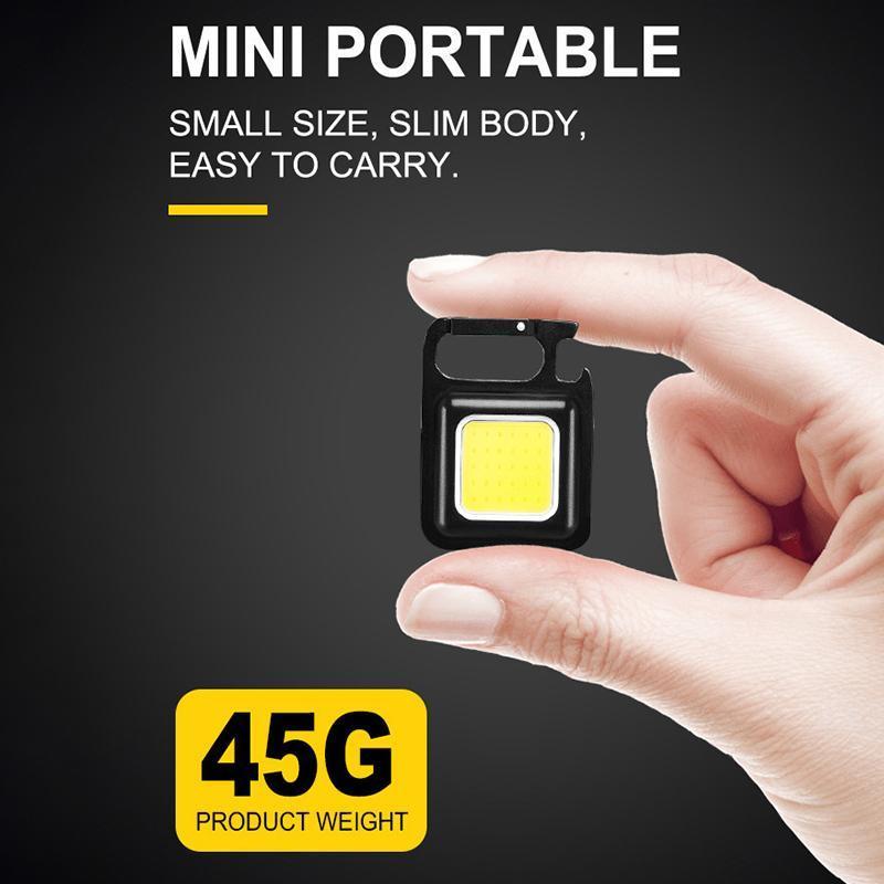 DSTH ไฟฉายชาร์จโคมไฟ Camping ไฟแม่เหล็ก 4 โหมดแสงสําหรับ Camping Home HOT