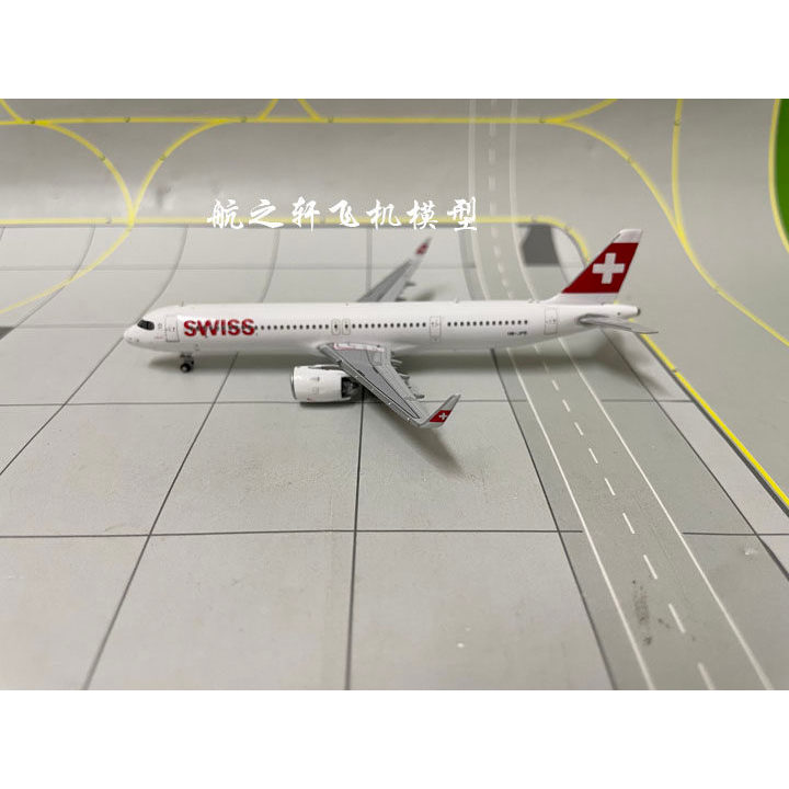 JC Wings EW421N008 Swiss Airlines A321Neo HB-JPB 1: 400 โลหะผสม