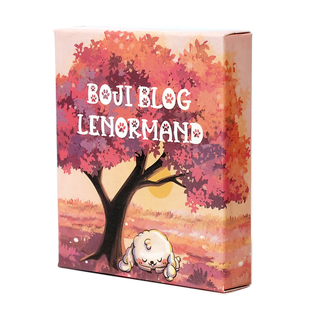 Boji Blog Lenormand การ์ดเกมเกมกระดานเพื่อนปาร์ตี้ครอบครัว Gathering