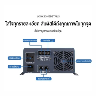 Celoglo อินเวอร์เตอร์ หม้อแปลงเทอร์รอย ไฮบริด Inverter off grid hybrid โซล่าเซลล์ พีคได้ 3 เท่า เทอรอยด์ เพียวไซ